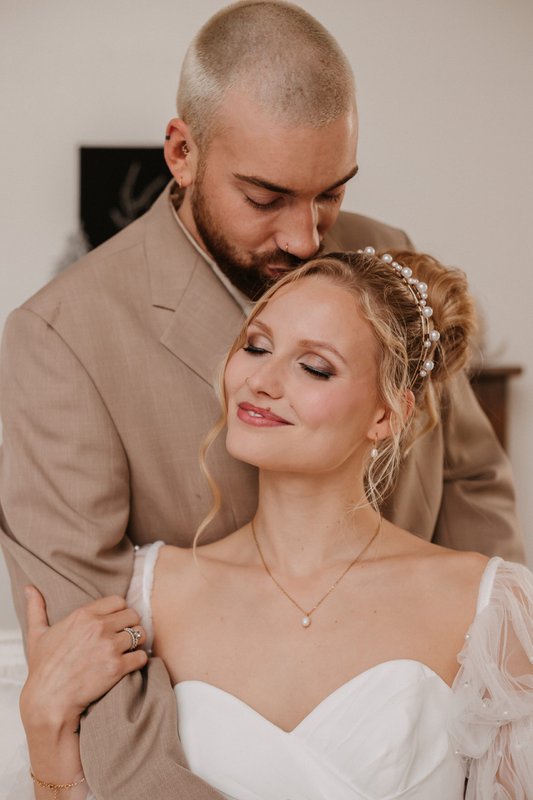Classic pearl earrings - Gold