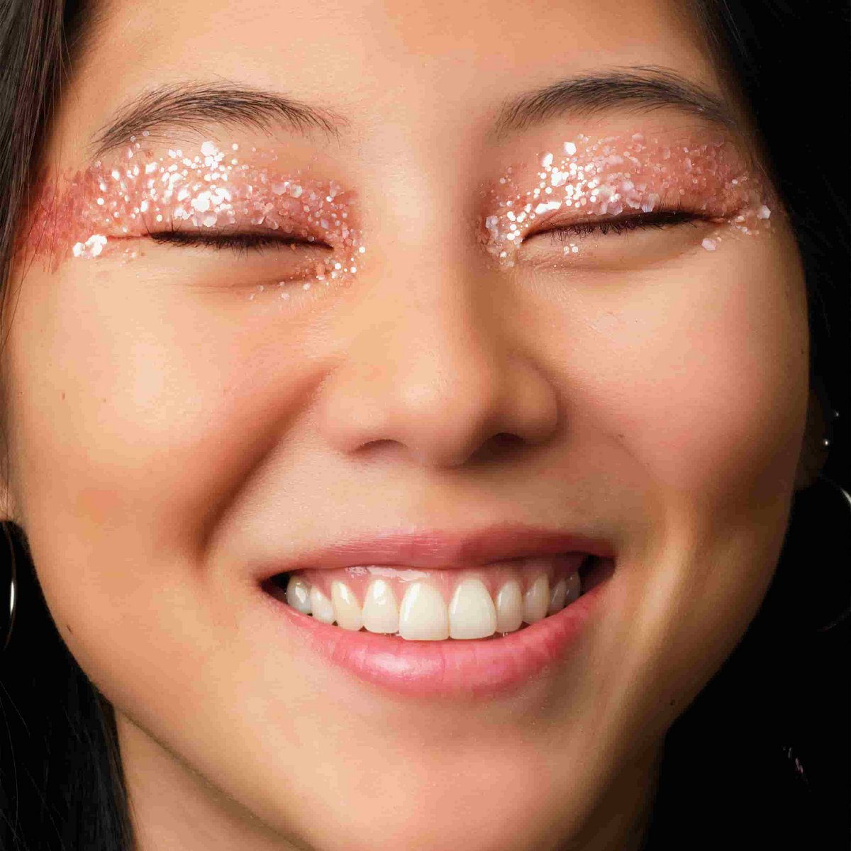 Perzik Eco-glitter