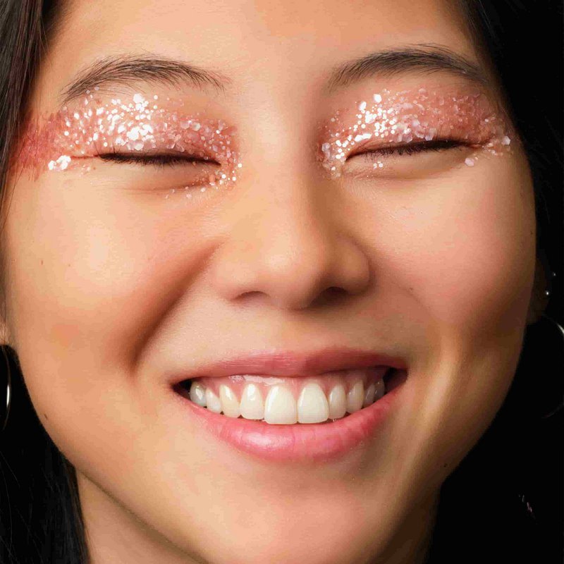 Perzik Eco-glitter