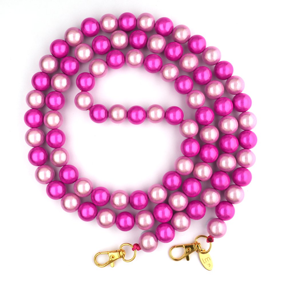 Telefoonkoord Lizzy MaeRoze Fuchsia 14mm