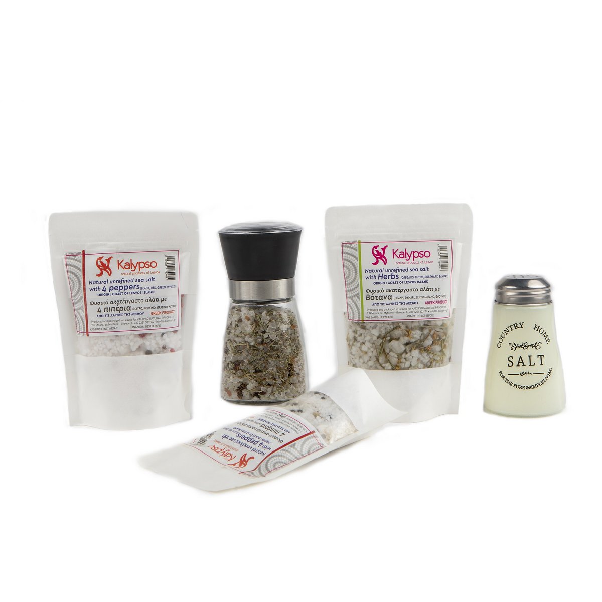 Natural unrefined Sea Salt with Greek Thyme