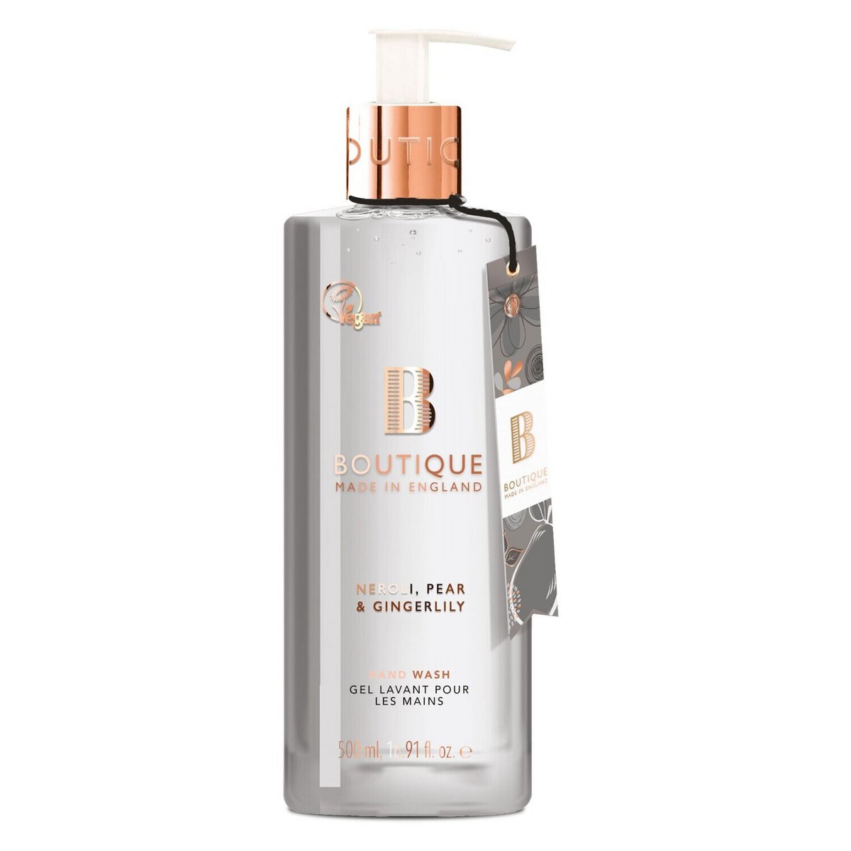 Boutique Neroli, Pear & Gingerlily Hand Wash 500Ml
