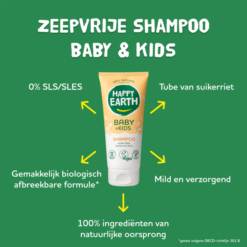 Mini Zeepvrije Shampoo Baby & Kids 100 ml