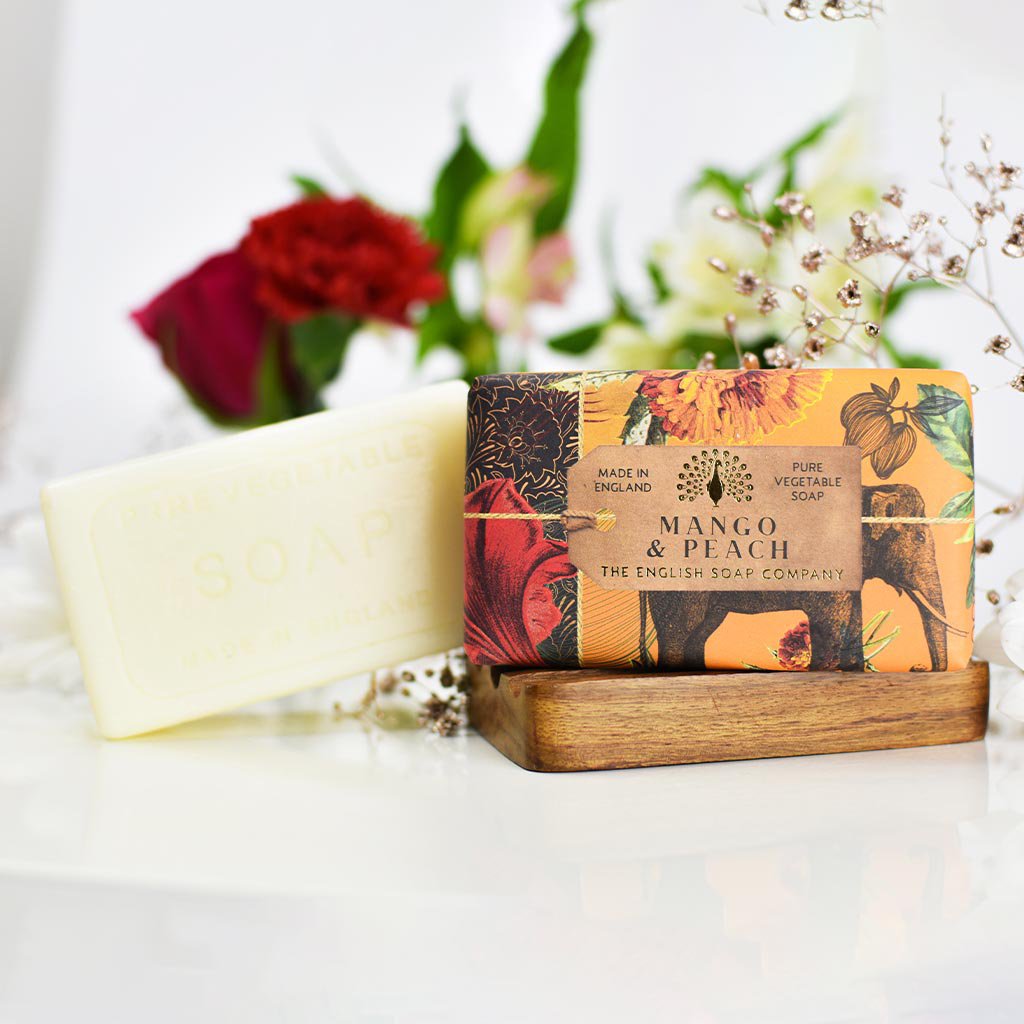 ENGELSK SÆBE C° 190g zeep - Mango & Peach