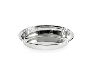 EDZARD bowl decorative bowl serving bowl Olympia, oval, 21 x 28 cm, heavy silver-plated