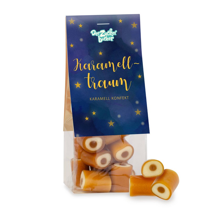 Snack bag caramel dream caramel confectionery for Christmas