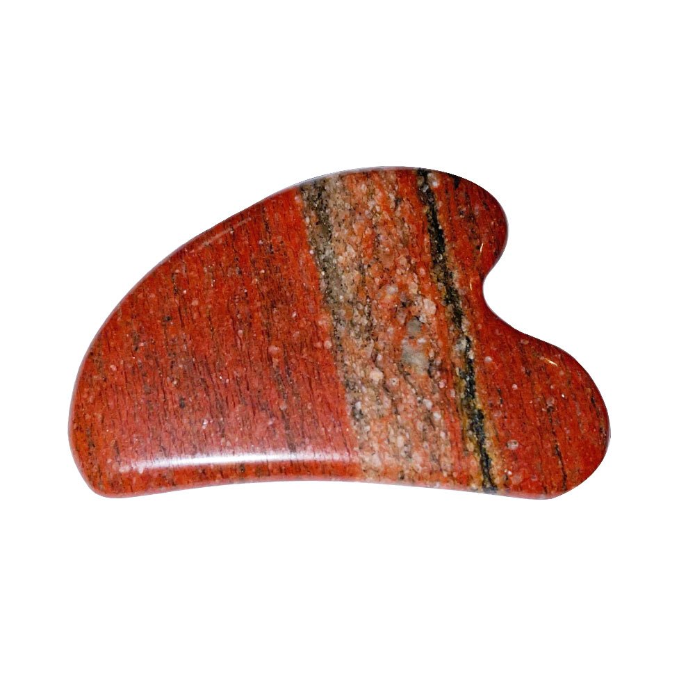 Jaspe Rojo Masaje Gua Sha