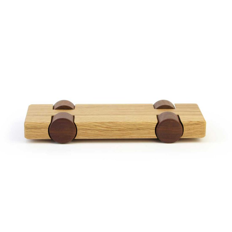Houten Racewagen - Lex Pott - 'Solid Cars Series' - Massief eikenhout