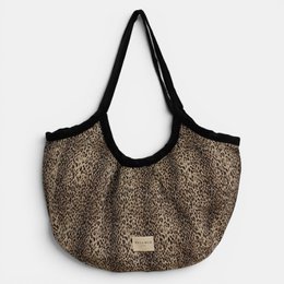 Round shopper with zipper LEO