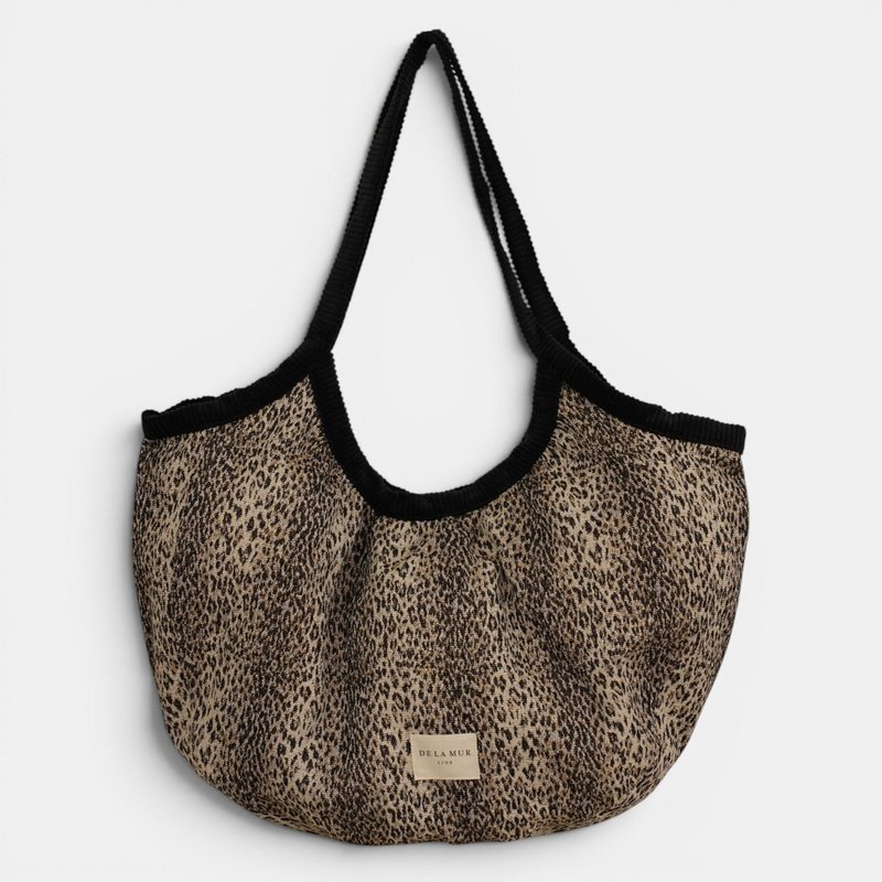 Round shopper with zipper LEO
