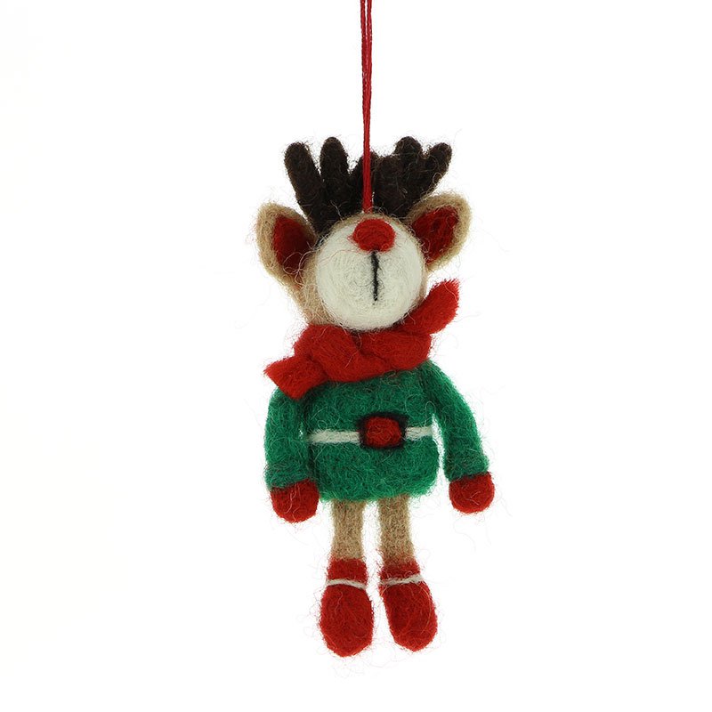 Anh nger Christmas Elk, filc