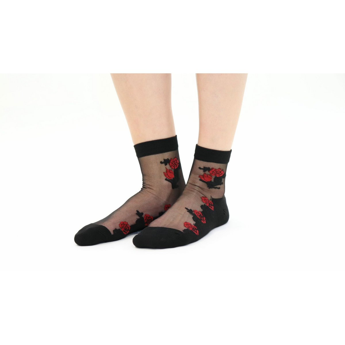 Resistant voile socks - Camélia