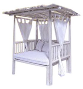 CAMA CHILL OUT TECA 200X180X200 NATURAL MB208047