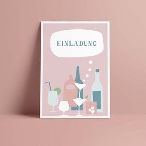 Postcard // Cocktails »Invitation«