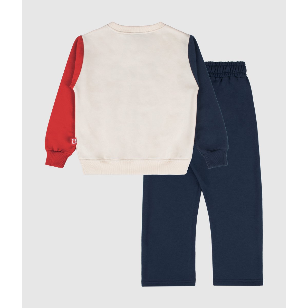 Set aus Sweatshirt und Hose im Urban-Farbblock-Design
