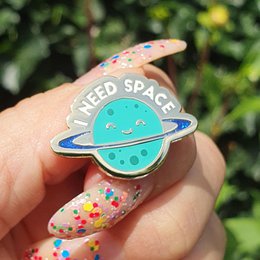 Pin I need space citat planet blue