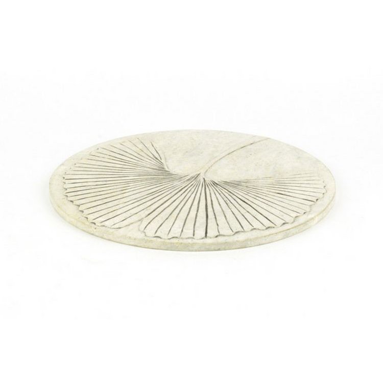 Salvamanteles Gingko en piedra natural