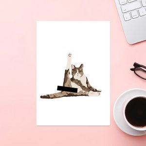 A5 Art Print – Popokatze / Censored Cat