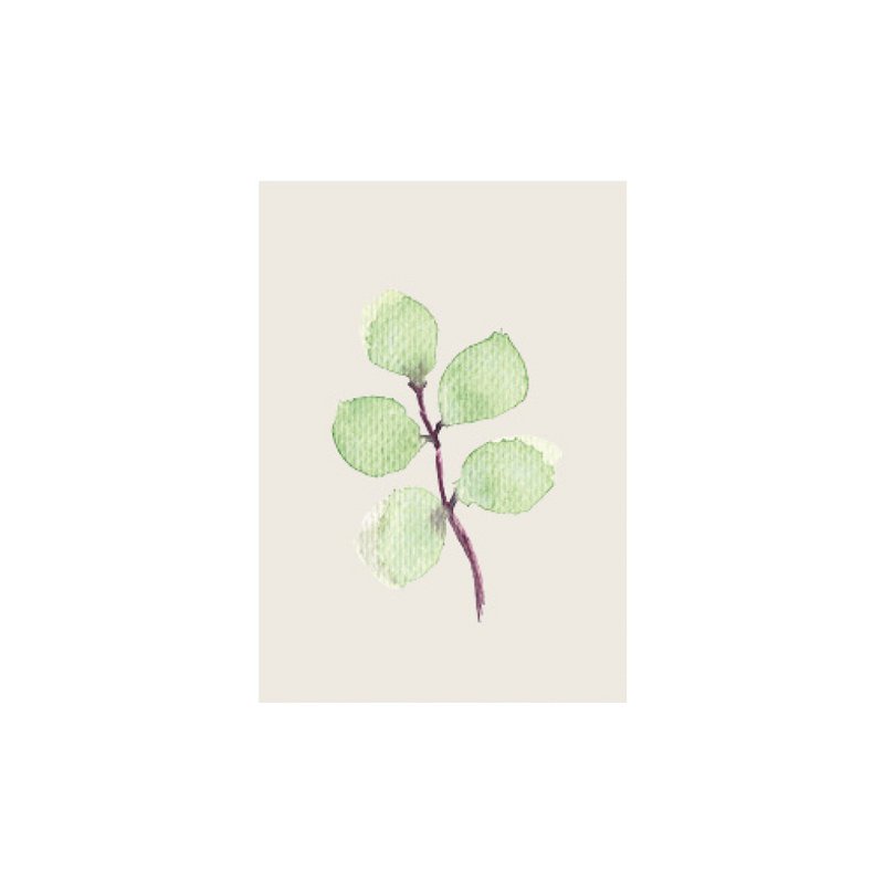 MINI TICKET | leaf