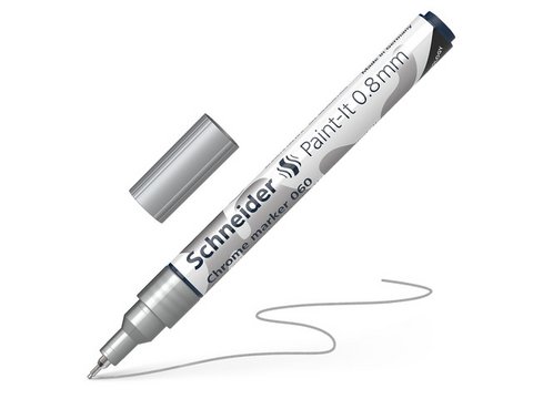 Chrome marker Schneider Paint-It 060 metallic 0.8mm