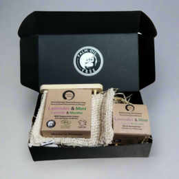 Gift Set DUO - Organic Solid Shampoo & Organic Solid Soap plus accessories - MADE TO ORDER