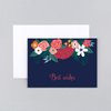 Wenskaart bloemen Romy