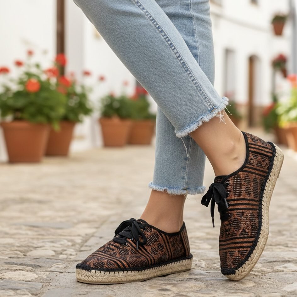 Espadrillas artigianali - basket - cucite a mano - prodotte in Francia - AZELA