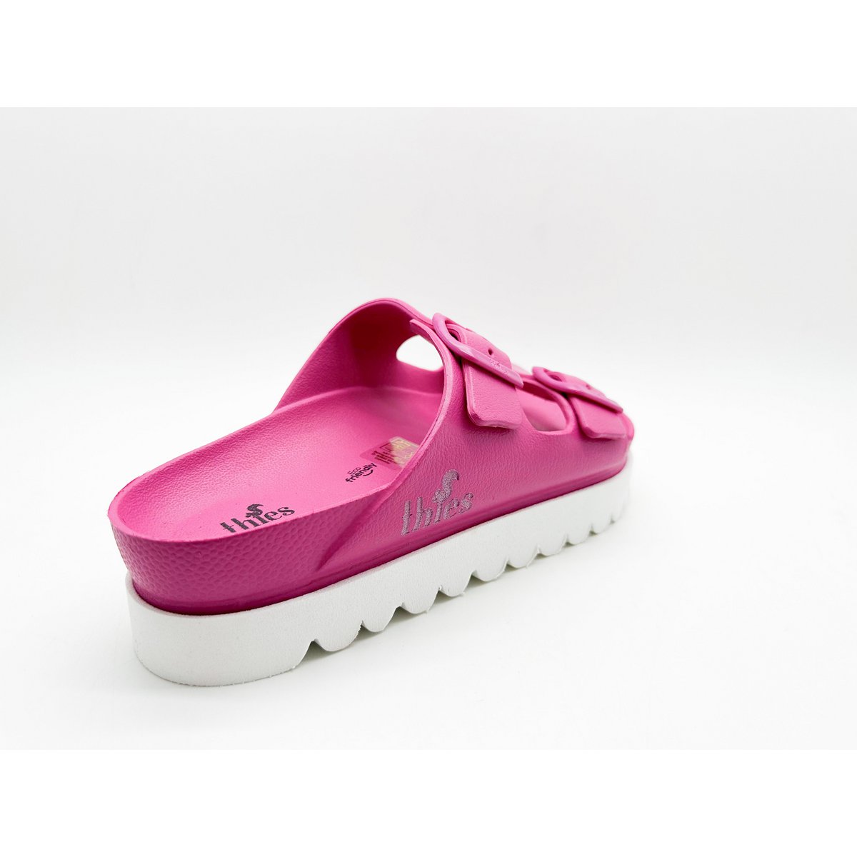 thies 1856 ® Ecofoam Plateau Sandal vegan orchid pink