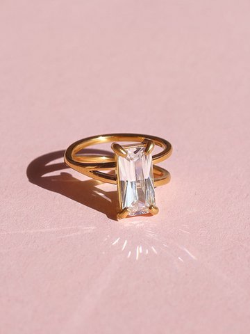 Ivanka – Baguette-Kristall-Ringband