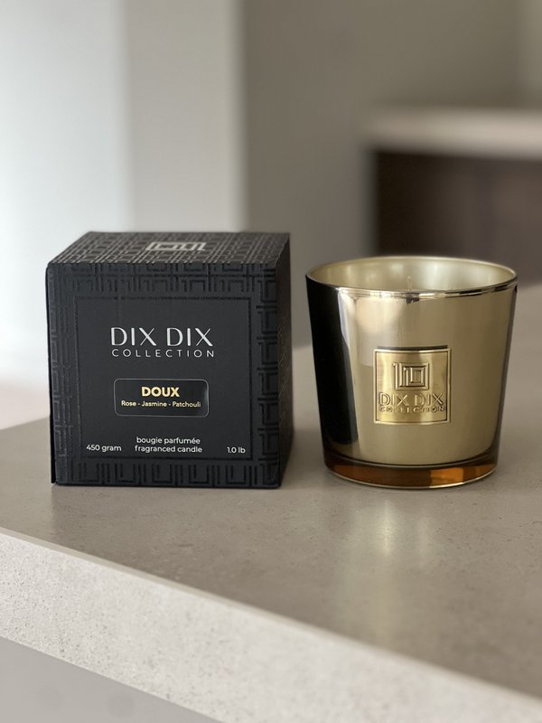 Luxes und nachhaltige Duftkerze Doux - Gold - M.