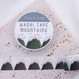 Washi Tape Mountains Travel Tape Travel Mountain Range - Mountain Washi Tape Copy