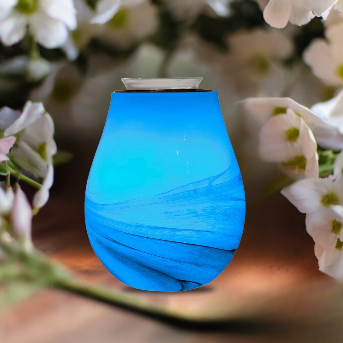 Soft heat diffuser - Calorya n ° 11 - in glass - Diffusion and lamp - Aromatherapy accessory - Decoration and gift idea