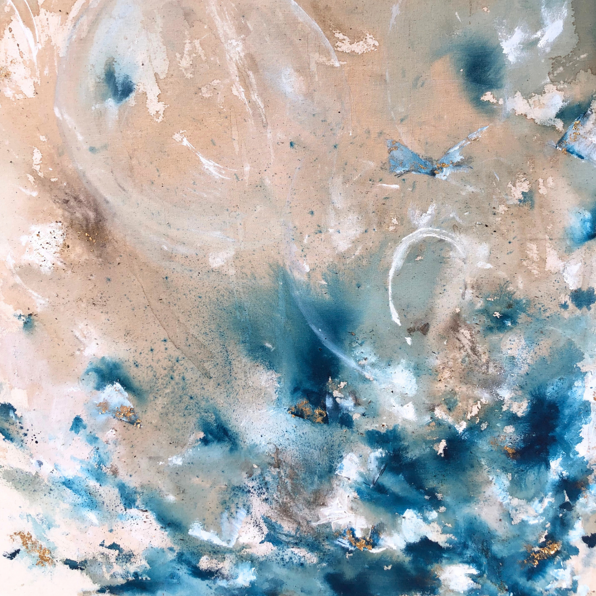 Art card with envelope 'Vibrant Existence'