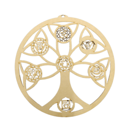 MDF griglia albero della vita e 7 chakra