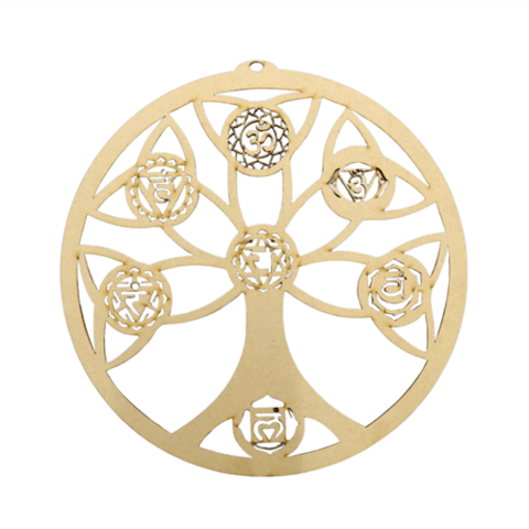 MDF Grid Tree Of Life & 7 Chakras