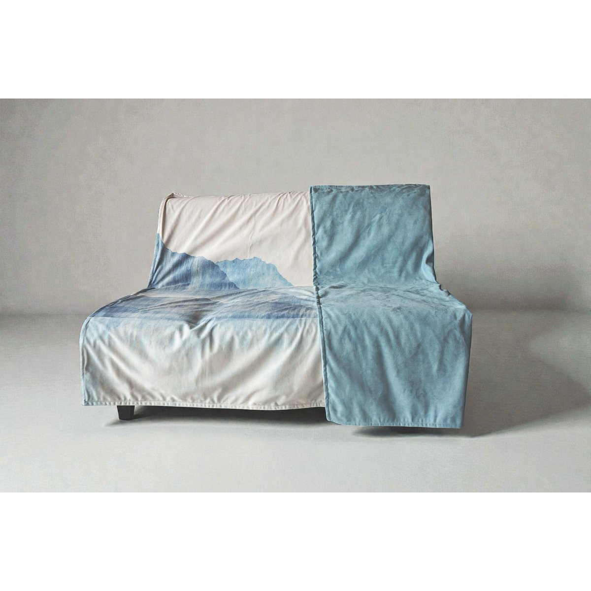 Plaid - Tenture - dessus de lit - 140x180 cm - Design Gilles Giacomotti