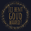 Message in a mood light - Gold Worth