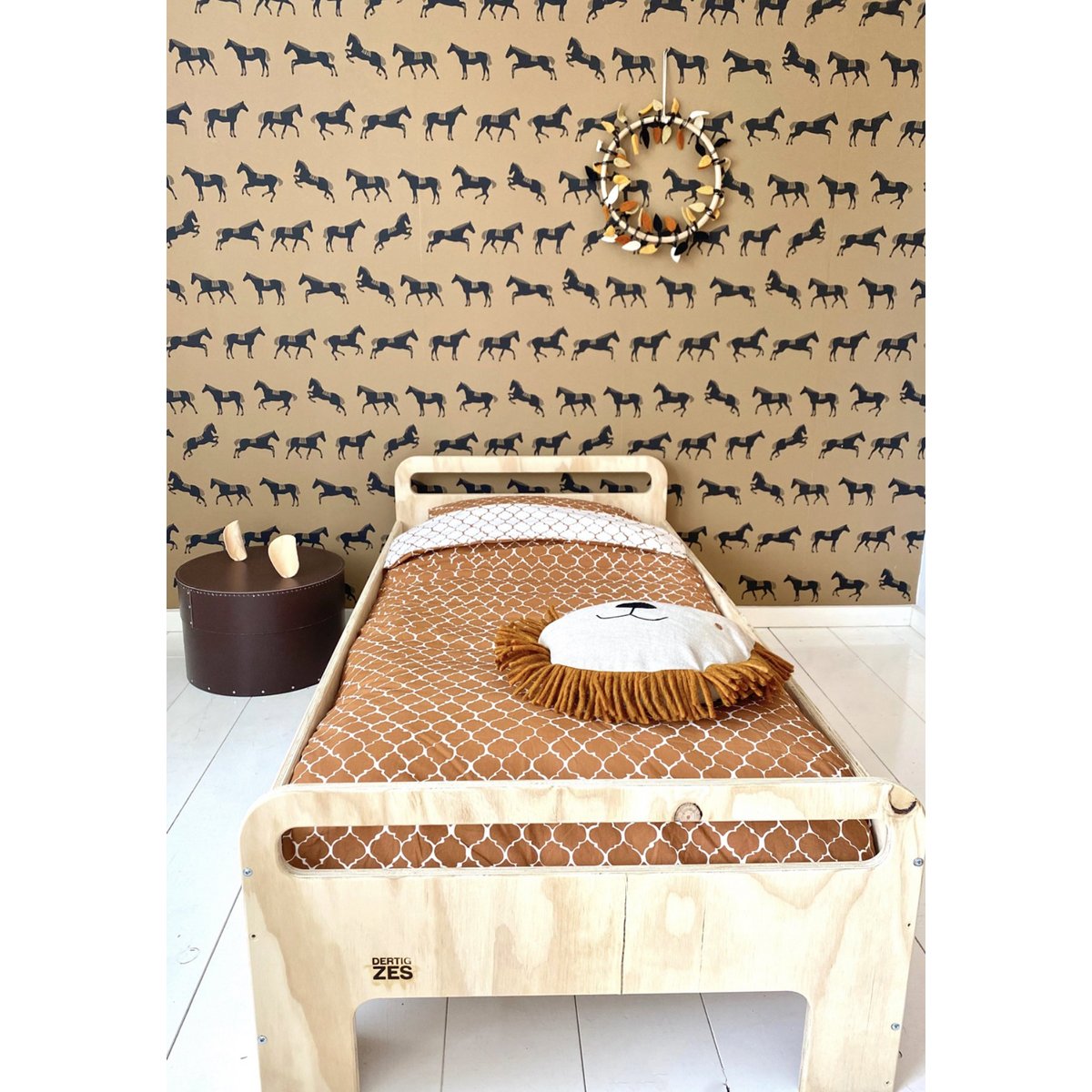 Copripiumino Tuck-Inn® 120x150 (junior) Once upon a dream Marrone nocciola