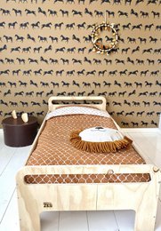 Copripiumino Tuck-Inn® 120x150 (junior) Once upon a dream Marrone nocciola