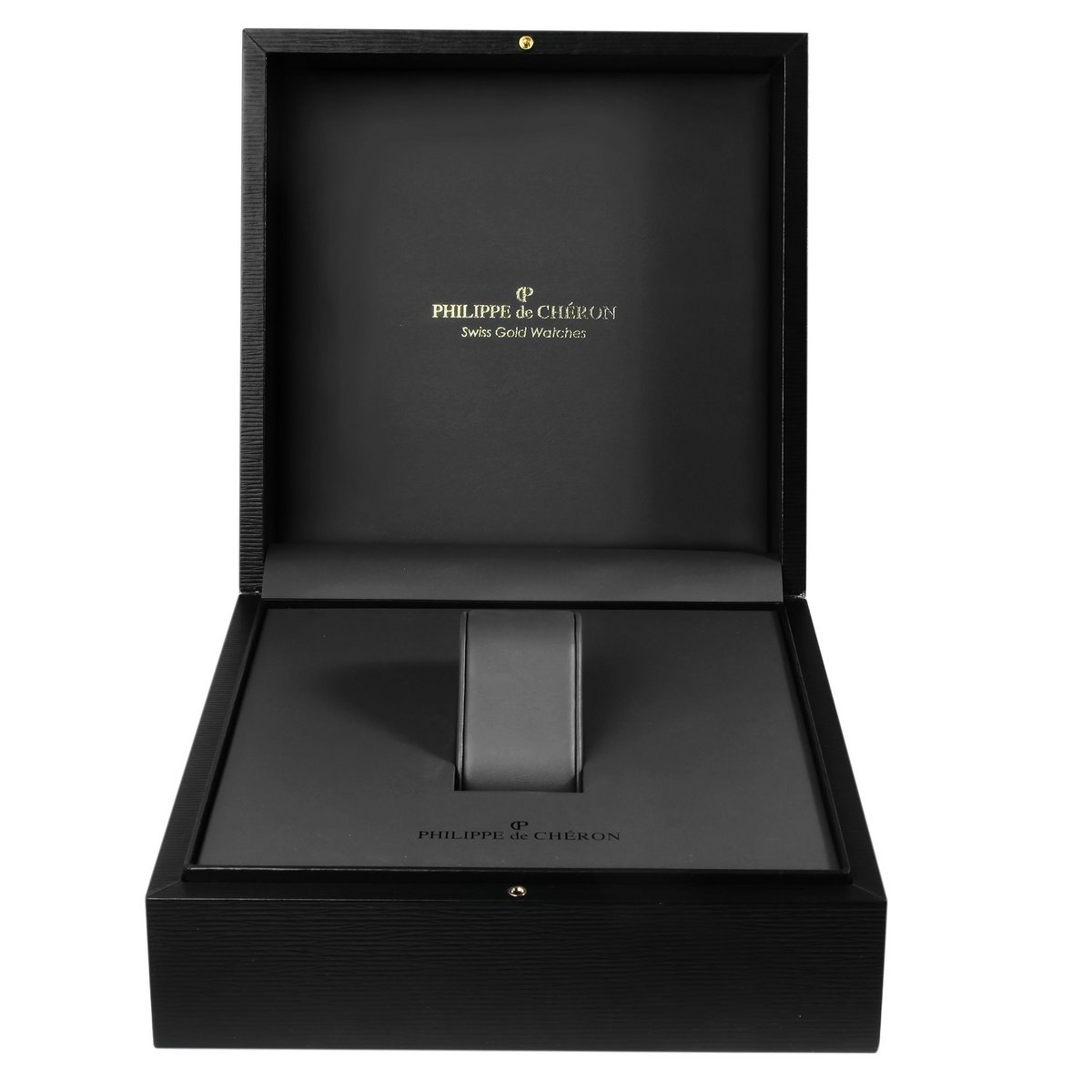 Philippe de Chéron Uhrenbox, schwarz