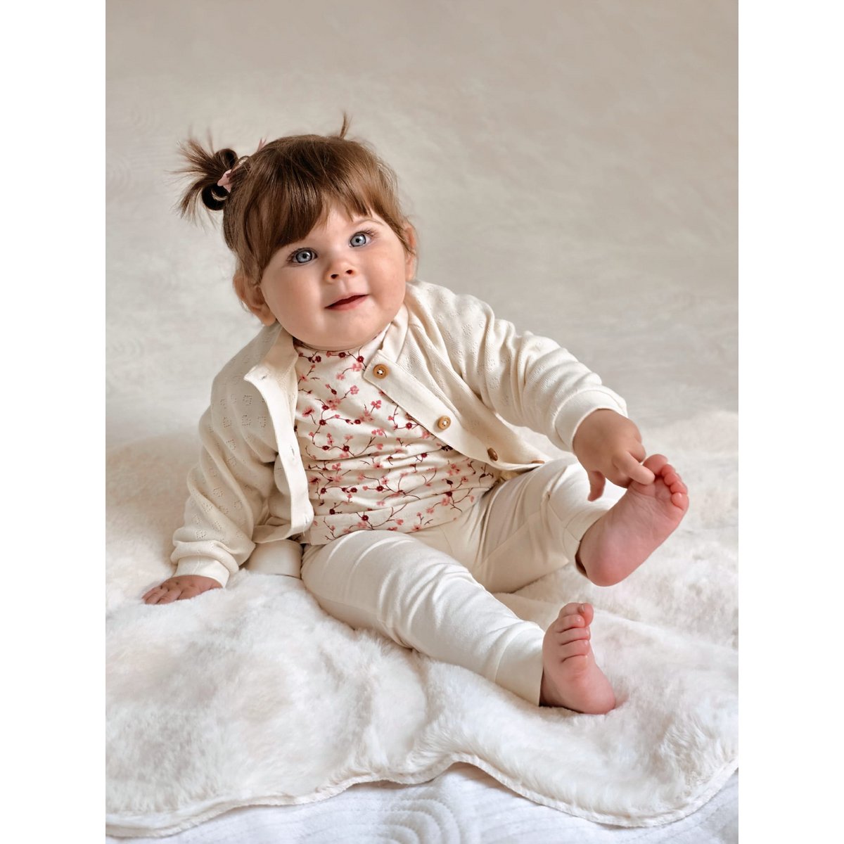 Little Chiq Baby top imprimé fleuri