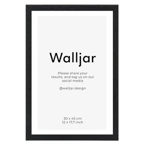 Photo frame oak black - 30 x 45 cm