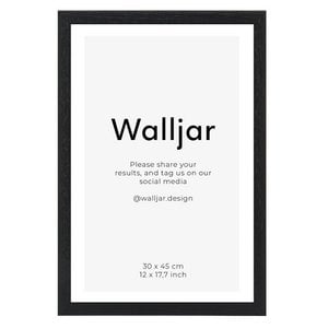 Photo frame oak black - 30 x 45 cm