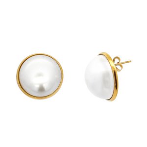 Pearl Stud Earrings