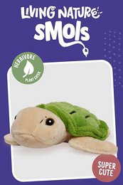 Living Nature peluche tortue SMOLS peluche écologique