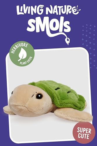 Living Nature peluche tortue SMOLS peluche écologique