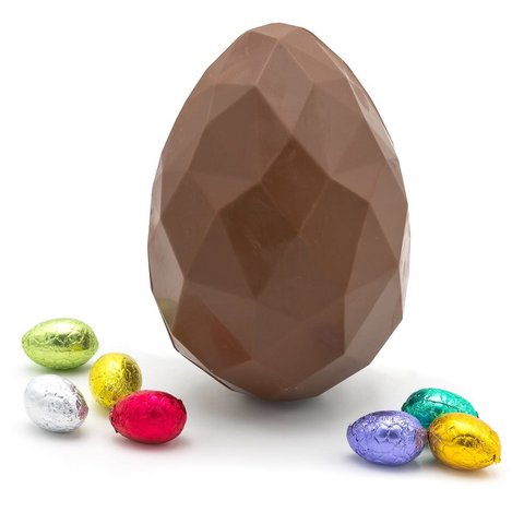 Diamond Paasei XL (melkchocolade) 320 Grs