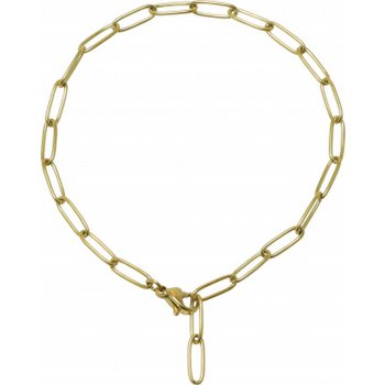 Armband Cosmopolitan 20cm edelstaal goud