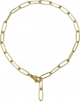 Armbånd Cosmopolitan 20cm rustfrit stål guld