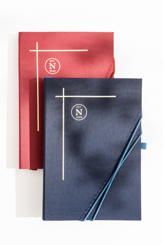 vegan bio-leather notebook - Lilly